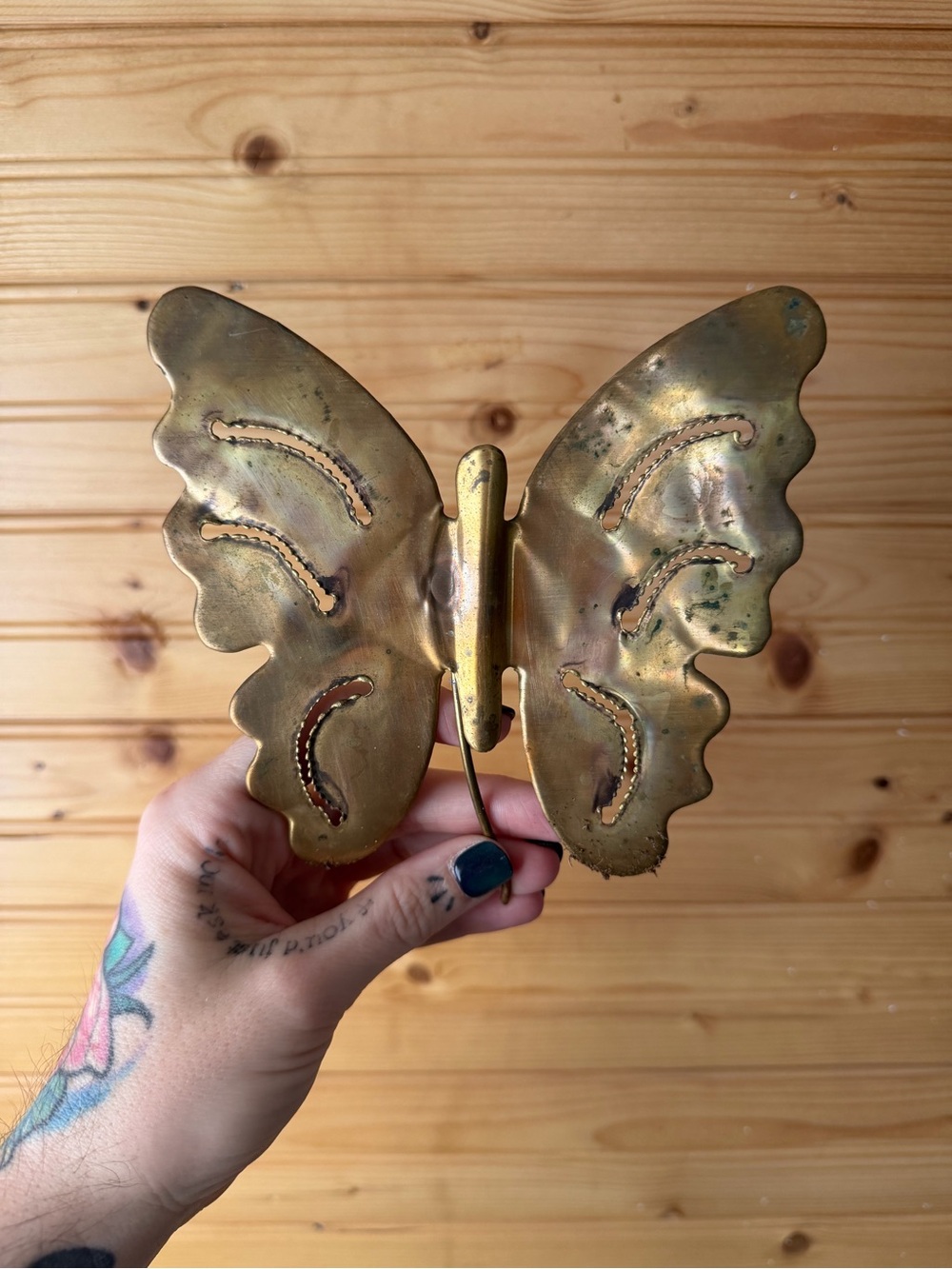 Brass Butterfly- set of 6